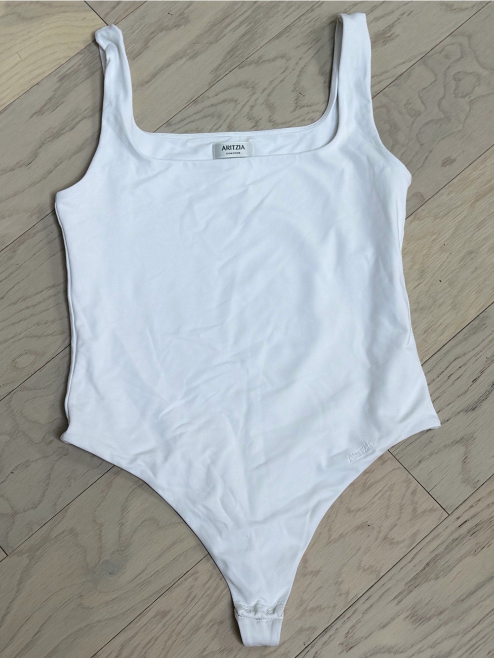 Aritzia White Tank Bodysuit
